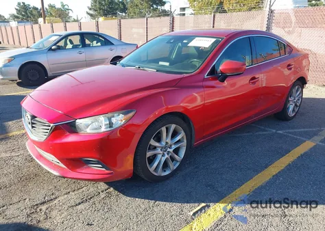 2017 Mazda Mazda6 Touring из США, поврежденный, VIN JM1GL1V54H1101774